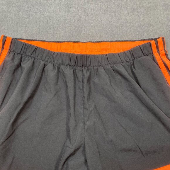 Adidas M3 Running Climalite Athletic Shorts Blaack/Orange Womens Size Medium - Picture 3 of 10